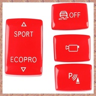 Car Gear Shift Switch Trim Cover Kit for 1 2 3 4 Series F20 F22 F23 F30 F32 F36 ESP Sport Radar Inte