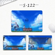 Dell XPS 13-9360 ACD Top Keyboard Bottom PVC Vinyl Laptop Skin Sticker Notebook Decal Removable Scra