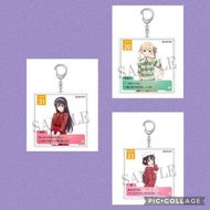 不起眼女主角培育法 - 英梨梨、霞之丘詩羽、加藤惠 匙扣