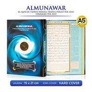 Al Quran Al Munawwar A5 Kecil Alquran Tajwid Warna Transliterasi Per Ayat Terjemah Per Ayat