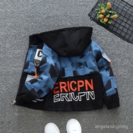 Plus Purchase Boys Spring Autumn Jacket 2025 Children's Clothing Handsome Hooded Top Middle Children
