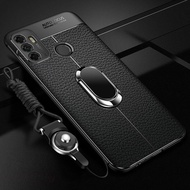 LANLIN For OPPO A53 OPPO A33 Phone Case Luxury Ultra Slim Leather Pattern Soft TPU Rubber Phone Case