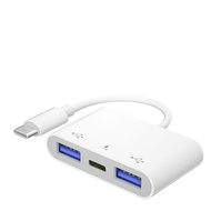 FELESS อะแดปเตอร์ OTG Type-C/สาย OTG แปลง Type C to USB3.0/Type C to Type-c+USB3.0/Type C to USB3.0