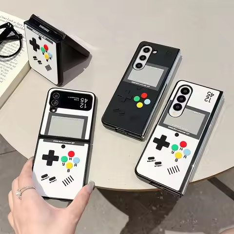 3D Cute Game Creative Case for Samsung Z Flip 7 6 5 4 for Samsung Galaxy Z Fold 7 Z Flip 6 3 4 5 Fli