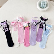 Children's Socks Middle Tube Lace Socks Doll Girls' Socks Baby Bow Middle Tube Socks Children's Sock