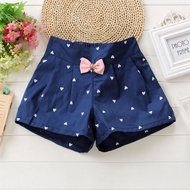 SMY 5 colors Kids Girl Shorts High Waist Love Shorts Cotton Breathable Girls Summer Pants 5-11Yrs