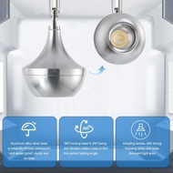 Grow Lights for Indoor Plants Small Led Grow Light with 360 Rotation Aluminum Lamp Holder Retractabl