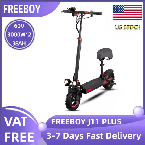 FREEBOY J11 PLUS 1200W Motor Adult Electric Scooter 48V 21AH Folding E-Scooter 11 Fat Tire E-Mountai