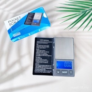 0.01g Carat Scale Mini Pocket Scale Flip Electronic Scale Portable Gold Jewelry Notebook Jewelry Sca