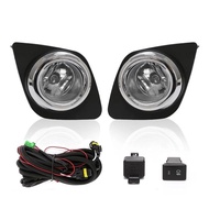 Fog Light For Toyota RAV4 2009 2010 2011 2012 Led Daytime Running Lamp Daylight DRL Wateproof Wires 