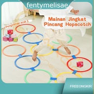 Lakoe 44/38/28cm Hopscotch Hoop Toy/Indoor Outdoor Jumping Toy/Sports ring Jumping Toy