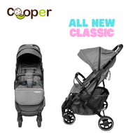 [พร้อมส่ง] Cooper คูเปอร์ รถเข็นเด็กพับได้ Cooper Classic พร้อมของแถม 10 รายการ รับประกัน 2 ปีเต็ม แบรนด์แท้ศูนย์ไทย