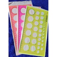 Butterfly Ruler Circle Mold Calligraphy Circle Ruler Mold