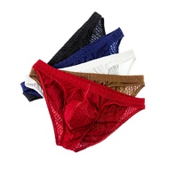 Lace Briefs for Men Sexy Briefs Jockstrap U Pouch Mens Translucent Lingerie