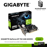 USED NVIDIA GT 710 1GB GIGABYTE Office |  Gaming | Editing GPU | Graphic Card