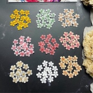 Little apricot powder flowers (set of 2 flowers - 10 flowers) status in photo 2