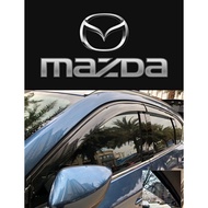 Mazda 3 6 CX3 CX5 CX7 CX8 CX9 CX30 Decorative Full Black Door Visor