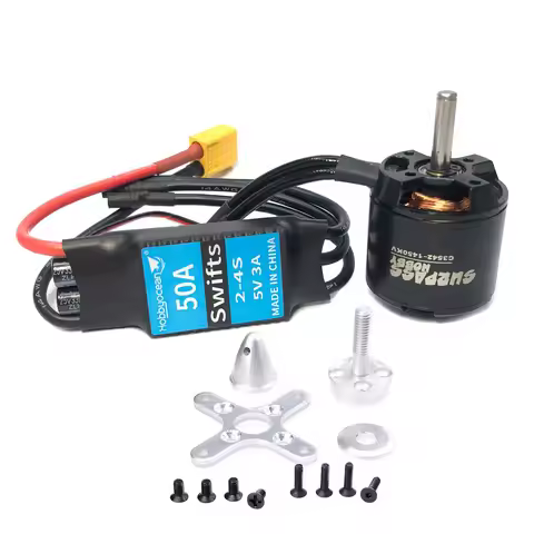 SURPASS HOBBY C2820/3542 3542 1450KV1250KV 1000KV Outrunner Brushless Motor 50A 80A ESC FPV Multirot