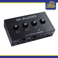 M-Audio M-Track DUO 2-channel USB Audio Interface (2 combo Input w/ Crystal Preamp & Phantom Power)