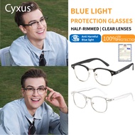 Cyxus Anti-blue light glasses  Filters harmful blue light and radiation Relieves eye strain 8056