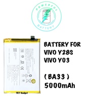 BATTERY FOR ORI VIVO Y03 / VIVO Y28S (BA33) 5000mAh