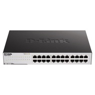 D-Link Switch Hub DGS-1024C 24 Port DLink Gigabit Unmanaged Standalone Ethernet LAN Internet 10 100 