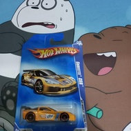 Hotwheels Corvette C6R Yellow Kmart