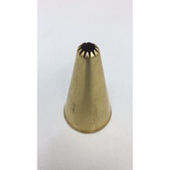 (1pcs) Acuan Nozzle Pattern Tembaga Creampuff / Bunga Kecil / Samperit Riben / Untaian / Dark Piping