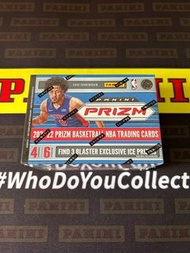 Panini Prizm NBA Basketball Trading Card Blaster Box 2021 2022 Find 3 Exclusive Ice Prizms Silver Green 75th Anniversary Look for Auto Autographs Penmanship &amp; Rookies RC Rookie Special Parallels Cade Cunningham Cover NEW Sealed