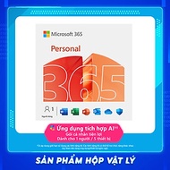 Phần mềm Microsoft 365 Personal | 12 tháng | Dành cho 1 người | 5 thiết bị/tài khoản | Word, Excel,