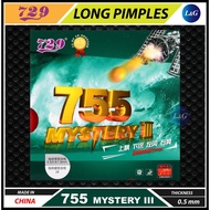 Friendship 729 Rubber 729 755 Rubber Mystery 3 Long Pimples Rubber Table Tennis Rubber Ping Pong Rub