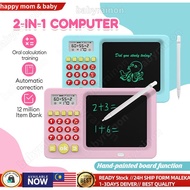Handwriting Board for Kids, Oral Calculator Learning Machine, Math Trainer with Drawing Early educat