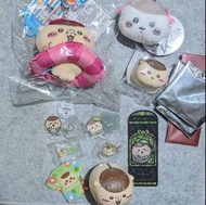 Chiikawa 吉伊卡哇 Kurimanju 栗子饅頭 栗叔 miniso 扭蛋 盲抽 景品 夏日 戲水派對 水泡公仔吊飾 絲帶 Ribbon 蝴蝶結 口金包 小物袋 散子 散紙 儲金箱 豬仔錢罌 