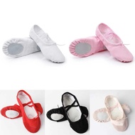 Fouetthicklet | Plain CANVAS Ballet Shoes for Children Imported Ballet Shoes Children's Ballet Shoes