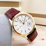 Đồng Hồ Nam Sunrise DM784SWA BR [Full Box + Thẻ BH 3 năm] Kính Sapphire Chống Xước Chống Nước