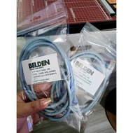 1 foot - 5m Grey Blue Belden CAT6 1 foot UTP Patch Cable