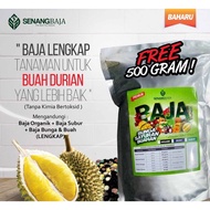 Baja SB Pokok Durian 3in1 ORGANIK+SUBUR+BUNGA/BUAH pack jimat 1000gram+free 500gram