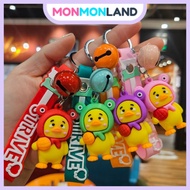 GANTUNGAN MM - Upset Duck Character Bag Keychain| Upset Duck Doll Keychain | Upset Duck Doll Keychai