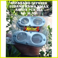 ✧ ✈ ✎ A Pair Of AIR VENTILATOR AIR DIFFUSER/NMAX AEROX PCX Hole DEFFUSER/ALL MOTOR