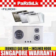 (Bundle) Fujioh FH-GS 5030 SVSS Gas Hob + FR-SC 2090 R Inclined Cooker Hood (900mm)