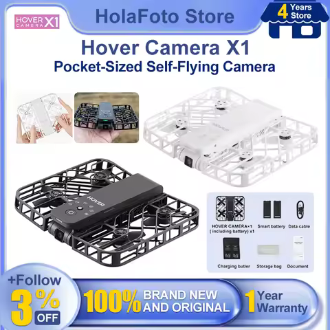 Hover Air X1 Camera X1 HOVERAir X1 Flying Drone Camera live Preview Selfie anti-shake HD Revolutiona