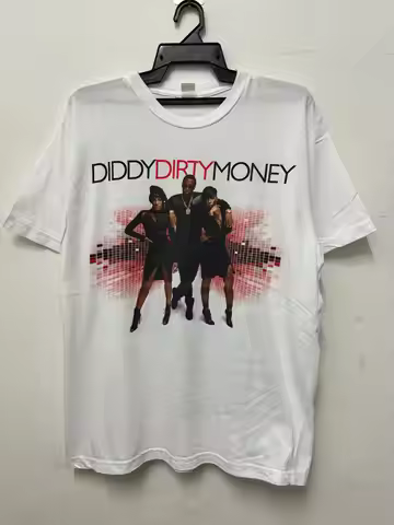 Vintage 00 s Puff Diddy Dirty Money Coming Home T Shirt Band Rock Music Rap Size L
