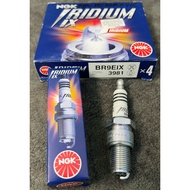 RXZ/Y125/TXR/Ninja150/KRR/RR/ZX150 NGK Laser Iridium Spark Plug - BR9EIX (3981) BR8EIX (5044)