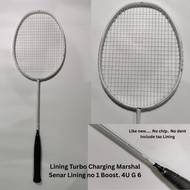 Lining Turbo Charging Marshal Racket Lining no. 1 Boost. 4U G 6 ORIGINAL 100%