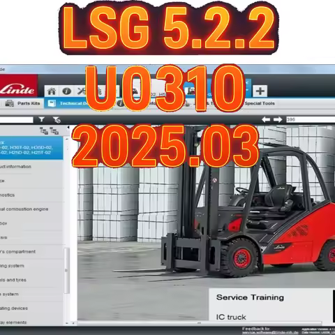 LSG 5.2.2 U0310 [2025.03] LINDE SERVICE GUIDE + Unlocked Keygen for Unlimited Install on Multi Compu