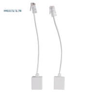 2 socket 8P4C / RJ45 male RJ11 6P4C to female M / F Adapter telephone Ethernet