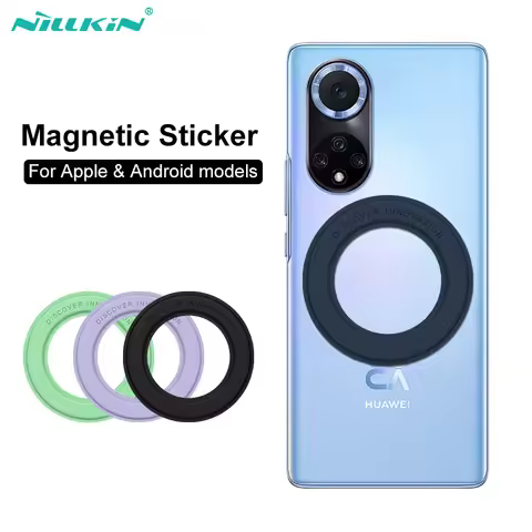 Nillkin Magnetic Sticker For iPhone 14 ProMax Magnet Plate For Samsung Galaxy S23 S22 Sticker Phone 