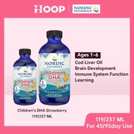 Nordic Naturals Children's DHA Children Brain Supplements Ages 1-6 530 mg Liquid Omega 3 Fish Oil Su