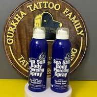 H2Ocean set of 2 (177ml) Sea Salt  Spray. Piercing  Aftercare .