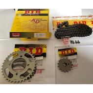Yamaha LC135 DID AD Sprocket and Chain Kit 100% Original DID Genuine Chain